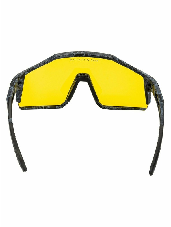 Meatfly Meatfly polarizirana sončna očala Nate Morph Black