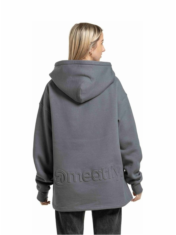 Meatfly Meatfly uniseks pulover Omani Pewter | Siv