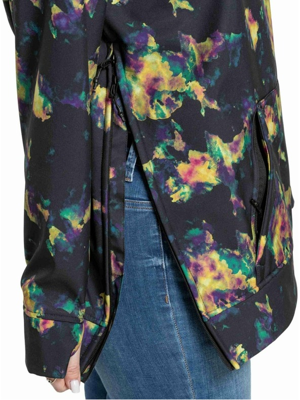 Meatfly Meatfly ženska softshell jakna Alita Dark Aquarel | Večbarvna |