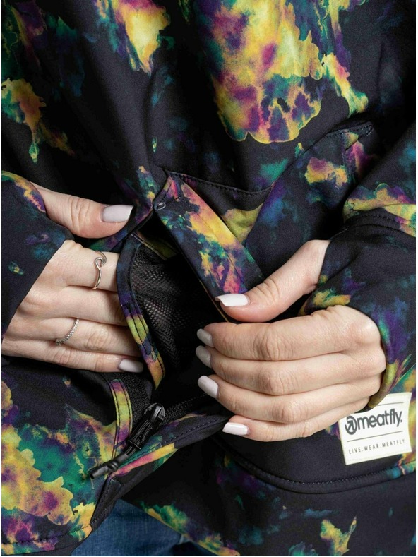 Meatfly Meatfly ženska softshell jakna Alita Dark Aquarel | Večbarvna |