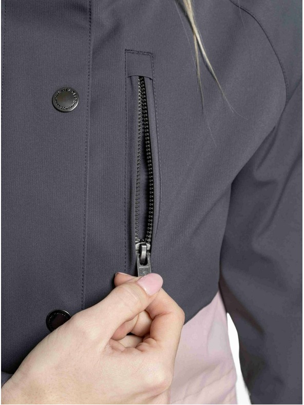 Meatfly Meatfly ženska street jakna Xita Grey / Maue | Siva |