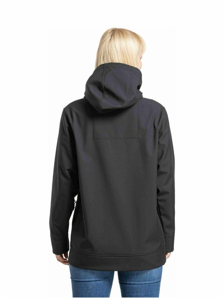 Meatfly Meatfly ženska softshell jakna Alita Black / White