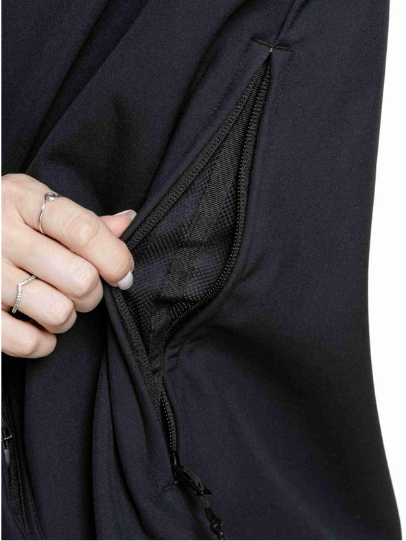 Meatfly Meatfly ženska softshell jakna Alita Black / White