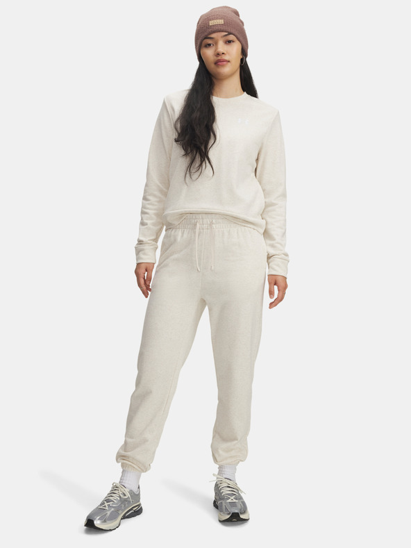 Under Armour Ženske spodnji del trenirke Under Armour UA Rival Terry Joggers-BRN