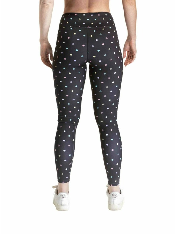 Meatfly Meatfly ženske legice Arabel Black / Color Dots