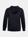 Under Armour Deški pulover Under Armour UA RIVAL FLEECE HOODIE-BLK