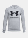 Under Armour Deški pulover Under Armour UA RIVAL FLEECE HOODIE-BLK