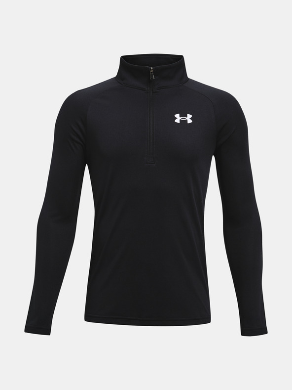 Under Armour Deška majica Under Armour UA Tech 2.0 1/2 Zip-BLK