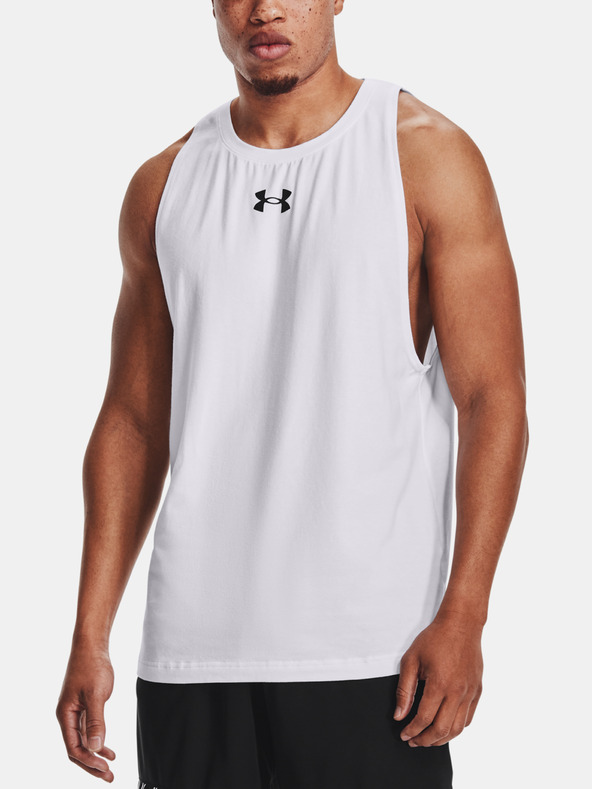 Under Armour Moška majica brez rokavov Under Armour BASELINE COTTON TANK