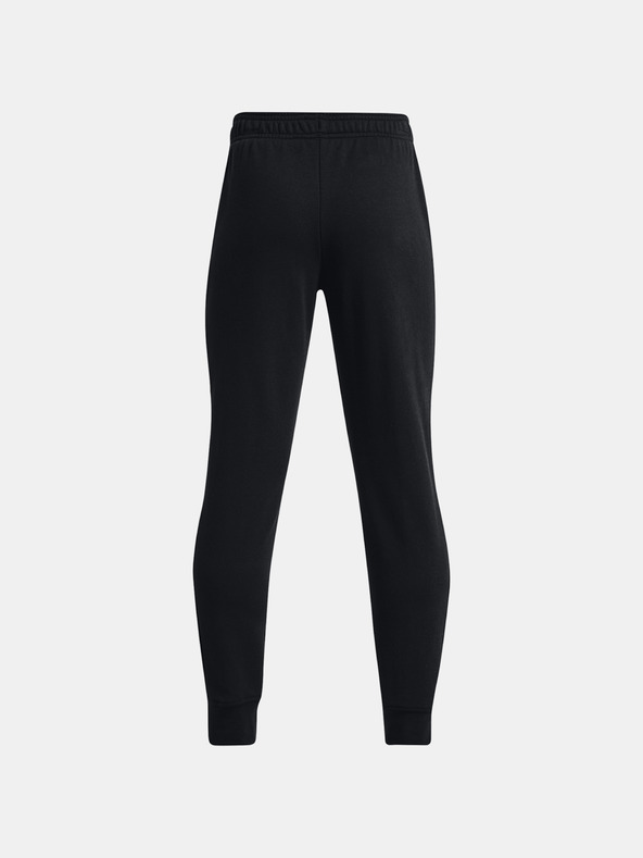 Under Armour Deške spodnji del trenirke Under Armour UA Rival Terry Joggers-BLK