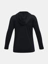 Under Armour Dekliški pulover Under Armour Tech Graphic LS Hoodie-BLK