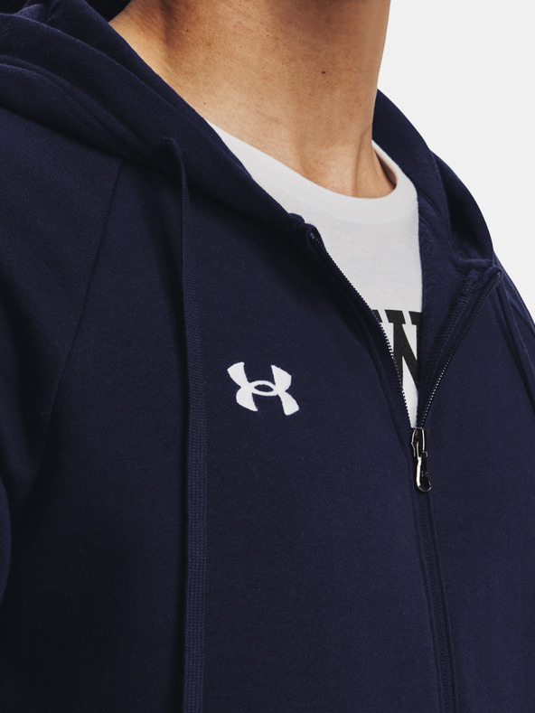 Under Armour Moški pulover Under Armour UA Rival Fleece FZ Hoodie