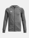 Under Armour Deški pulover Under Armour UA Rival Fleece FZ Hoodie-BLU
