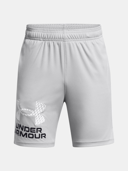 Under Armour Deške kratke hlače Under Armour UA Tech Logo Shorts-GRY