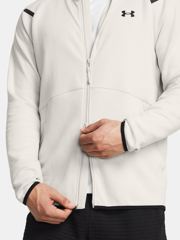 Under Armour Moški pulover  Under Armour UA Unstoppable Flc FZ HD EU-WHT