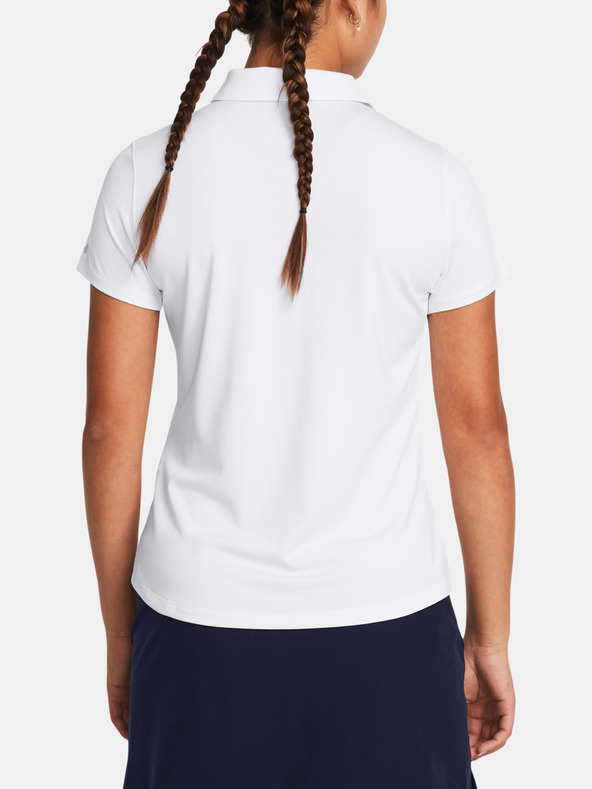 Under Armour Ženska majica Under Armour UA Playoff SS Polo-WHT