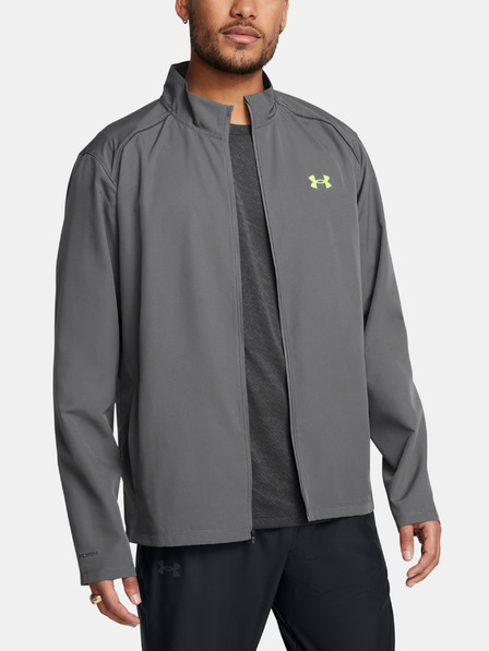 Under Armour Moška jakna  Under Armour UA Launch Jacket-GRY
