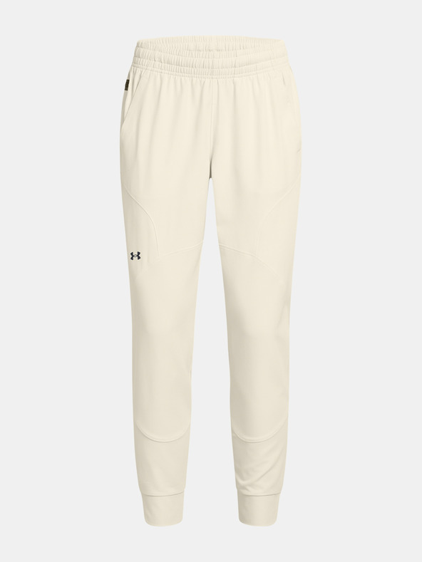 Under Armour Ženske spodnji del trenirke Under Armour UA Unstoppable Jogger-WHT
