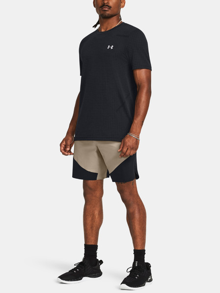 Under Armour Moške kratke hlače Under Armour UA Peak Woven Hybrid Short-BRN