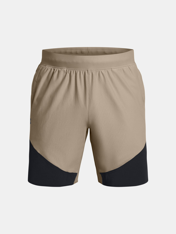 Under Armour Moške kratke hlače Under Armour UA Peak Woven Hybrid Short-BRN