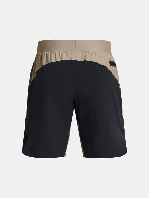 Under Armour Moške kratke hlače Under Armour UA Peak Woven Hybrid Short-BRN