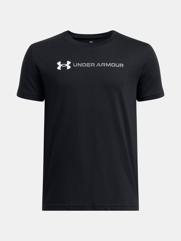 Under Armour Deška majica Under Armour UA B LOGO WORDMARK SS-BLK