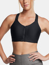 Under Armour Ženski nedrček  Under Armour UA Infinity High Zip 2.0 Bra-BLK