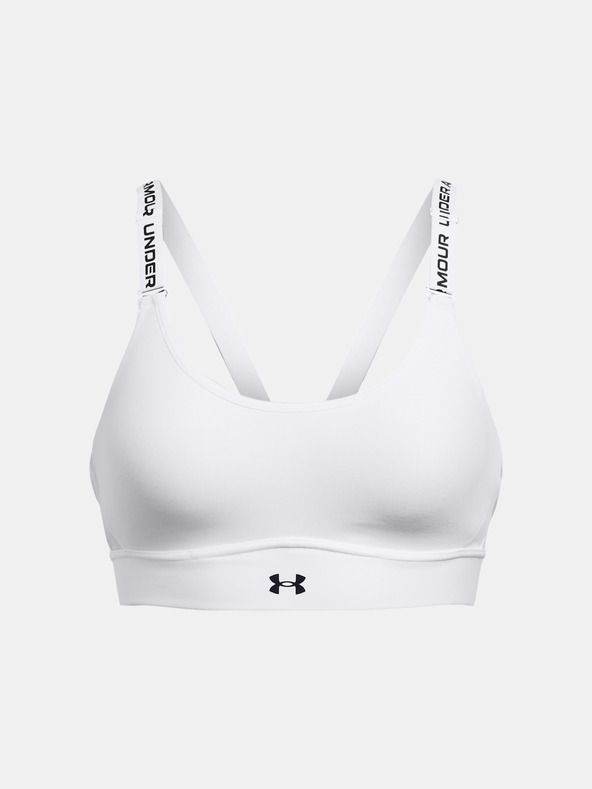 Under Armour Ženski nedrček  Under Armour UA Infinity Mid 2.0 Bra-WHT