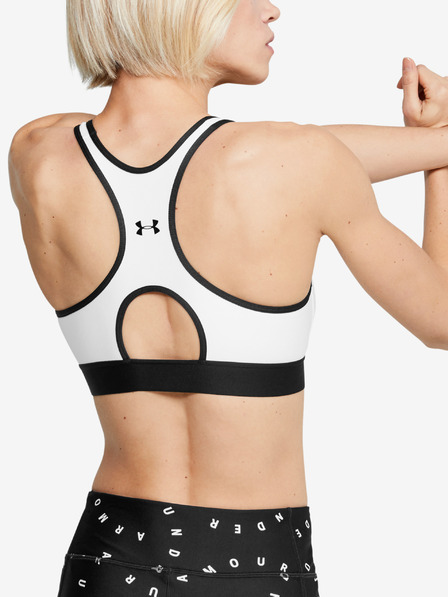 Under Armour Ženski nedrček Under Armour Armour Mid Keyhole Graphic
