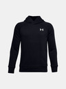 Under Armour Deški pulover Under Armour UA RIVAL COTTON HOODIE-BLK