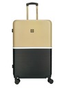 Enrico Benetti Potovalni kovček Enrico Benetti Princetown L Black/Camel