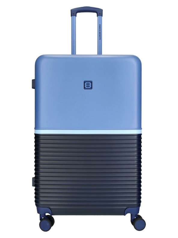 Enrico Benetti Potovalni kovček Enrico Benetti Princetown L Navy/Jeans