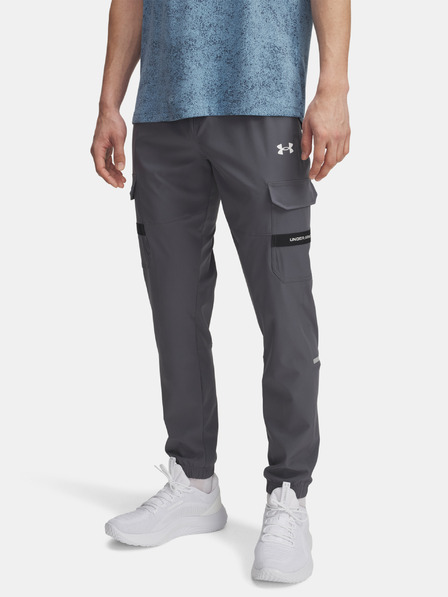 Under Armour Moške športne hlače Under Armour UA Tech Utility Woven Pant-GRY