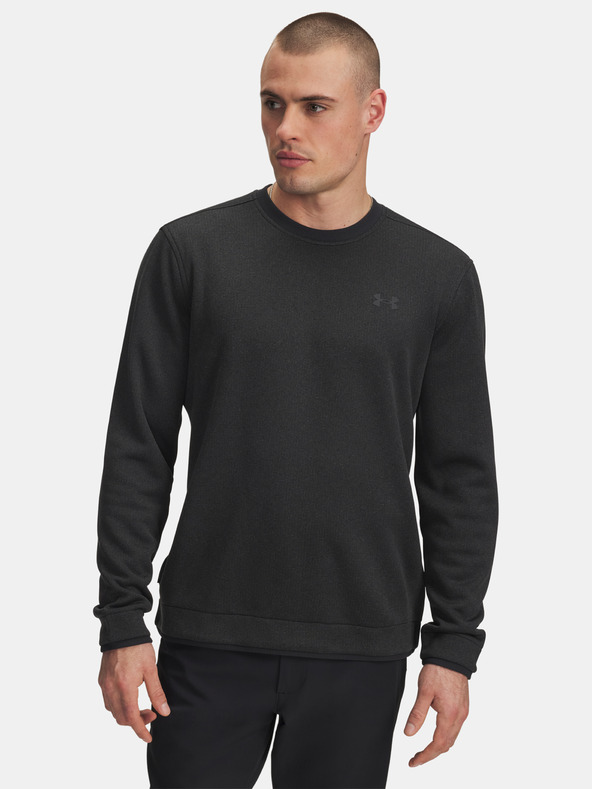 Under Armour Moški pulover  Under Armour UA M Sweater Fleece Crew-BLK