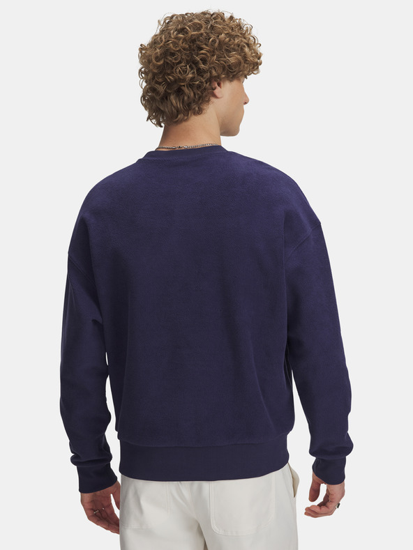 Under Armour Moški pulover  Under Armour UA Icon Rev Terry Crew-BLU