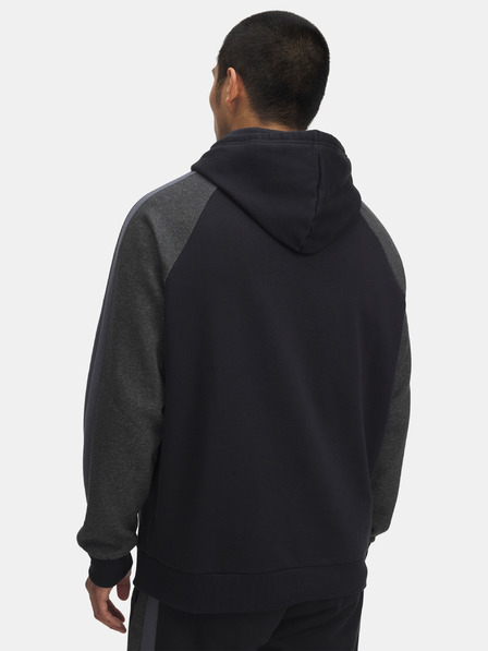 Under Armour Moška jopa Under Armour UA Rival Flc CB Hood-BLK