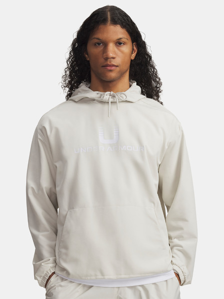 Under Armour Moška jopa Under Armour UA Unstoppable Wvn Hoodie-WHT