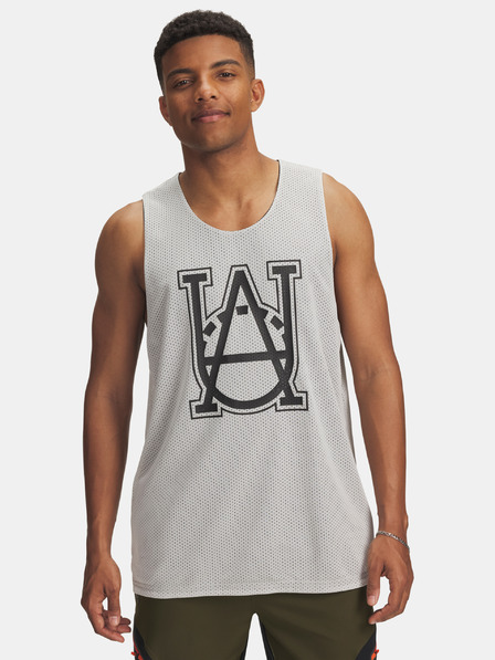 Under Armour Moška majica Under Armour UA M Courtside Reversble Jsy-WHT