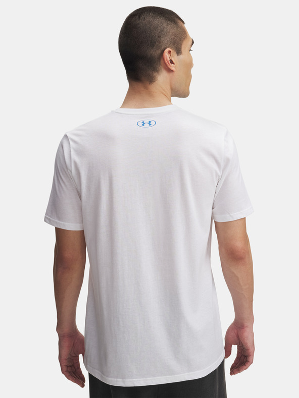 Under Armour Moška majica Under Armour UA TRIPLE STACK LC LOGO SS-WHT
