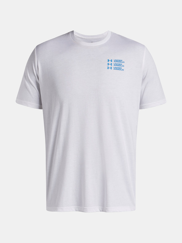 Under Armour Moška majica Under Armour UA TRIPLE STACK LC LOGO SS-WHT