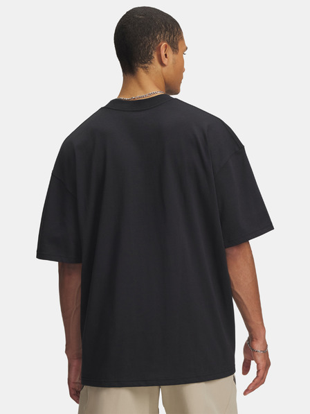 Under Armour Moška majica Under Armour UA HWT WOVEN LABEL SS-BLK