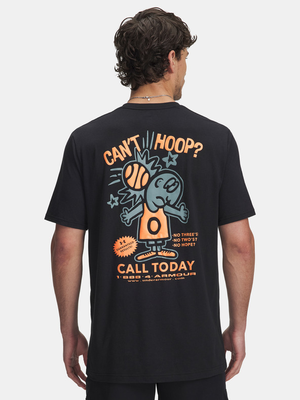 Under Armour Moška majica Under Armour UA M 60/40S Can't Hoop SS-BLK