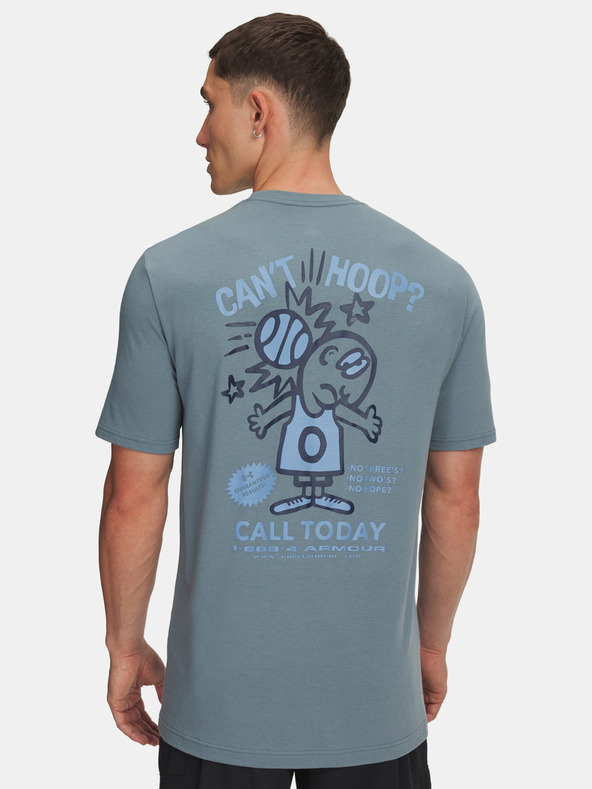 Under Armour Moška majica Under Armour UA M 60/40S Can't Hoop SS-BLU