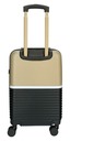 Enrico Benetti Potovalni kovček Enrico Benetti Princetown S Black/Camel