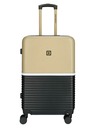 Enrico Benetti Potovalni kovček Enrico Benetti Princetown M Black/Camel