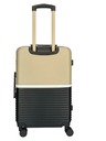 Enrico Benetti Potovalni kovček Enrico Benetti Princetown M Black/Camel