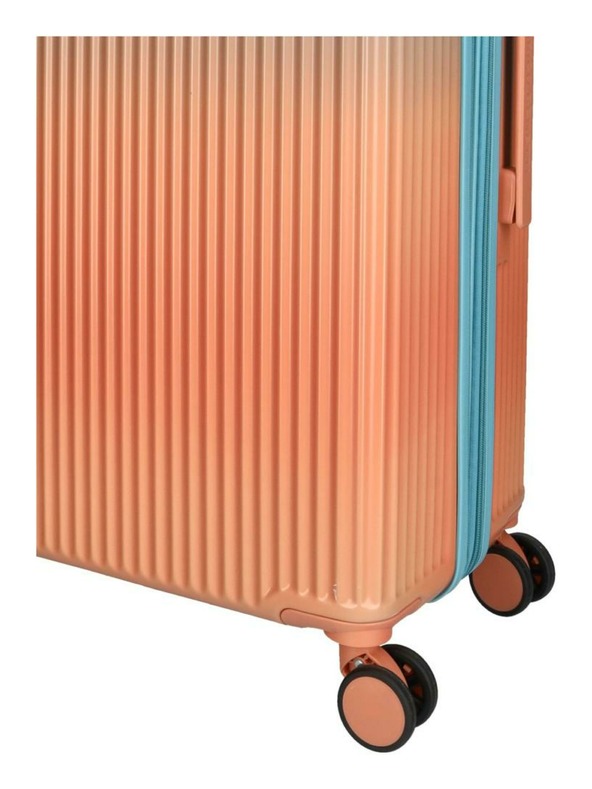 Enrico Benetti Komplet potovalnih kovčkov Enrico Benetti Havana 21001-03 Salmon