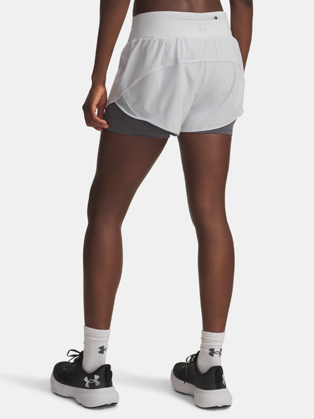 Under Armour Ženske kratke hlače Under Armour UA Launch Pro 3in 2in1 Shorts-GRY