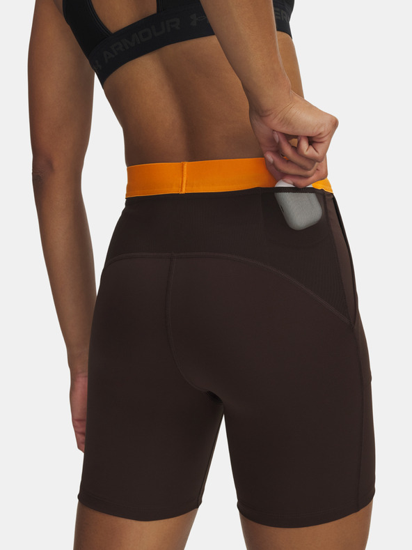 Under Armour Ženske kratke hlače Under Armour UA Trail Run Fitted Short-BRN