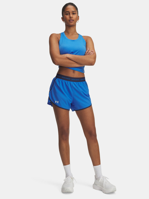 Under Armour Ženske kratke hlače Under Armour UA Fly By 3'' Novelty Short-BLU